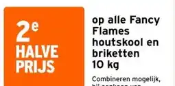 GAMMA op alle Fancy Flames houtskool en briketten 10 kg aanbieding