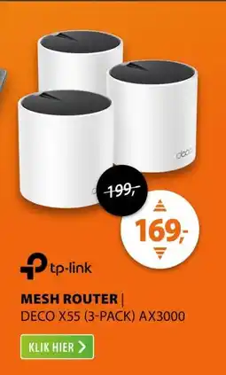 Expert TP-Link Deco X55 3-pack aanbieding