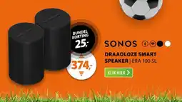 Expert Sonos Era 100 SL Zwart aanbieding