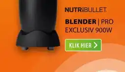 Expert Nutribullet Pro Exclusiv 900W Zwart aanbieding