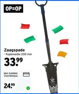 GAMMA Zaagspade aanbieding