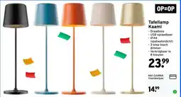 GAMMA Tafellamp Kaami aanbieding
