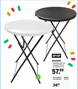 GAMMA Statafel aanbieding