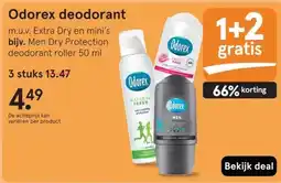 Etos Odorex deodorant aanbieding
