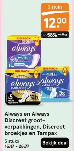 Etos Always aanbieding