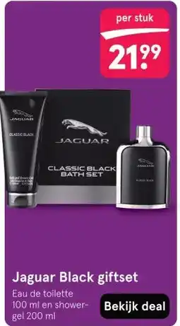 Etos Jaguar Black giftset aanbieding