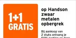 GAMMA op Handson zwaar metalen opbergrek aanbieding