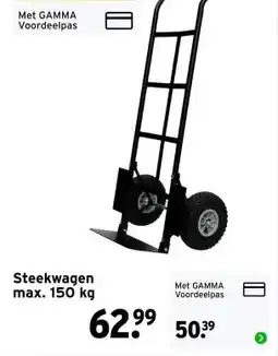 GAMMA Steekwagen max. 150 kg aanbieding