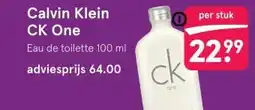 Etos Calvin Klein CK One aanbieding