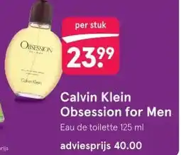 Etos Calvin Klein Obsession for Men aanbieding