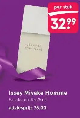 Etos Issey Miyake Homme aanbieding