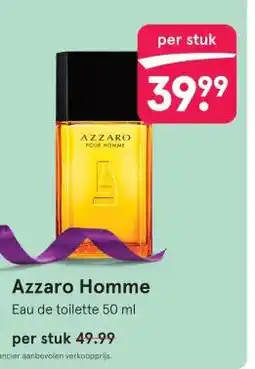Etos Azzaro Homme aanbieding
