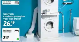 GAMMA Sanivesk condensopvangbak voor wasdroger aanbieding
