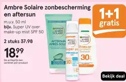 Etos Ambre Solaire zonbescherming en aftersun aanbieding