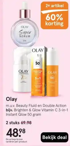 Etos Olay aanbieding