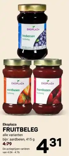 Ekoplaza FRUITBELEG aanbieding