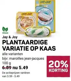 Ekoplaza PLANTAARDIGE VARIATIE OP KAAS aanbieding