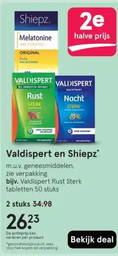 Etos Valdispert en Shiepz' aanbieding