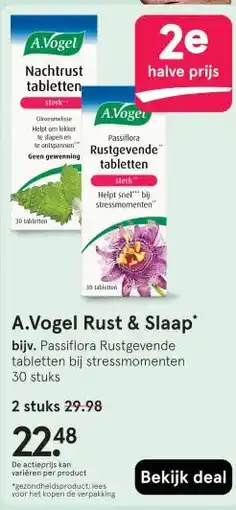 Etos A.Vogel Rust & Slaap aanbieding