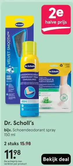 Etos Dr. Scholl's aanbieding