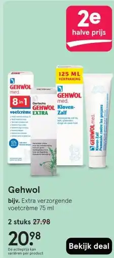 Etos Gehwol aanbieding