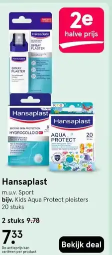 Etos Hansaplast aanbieding