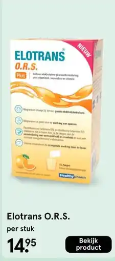 Etos Elotrans O.R.S. aanbieding