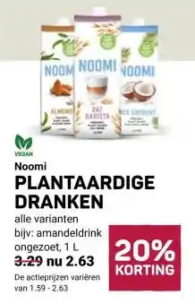 Ekoplaza PLANTAARDIGE DRANKEN aanbieding