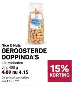 Ekoplaza GEROOSTERDE DOPPINDA'S aanbieding