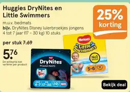 Etos Huggies DryNites en Little Swimmers aanbieding