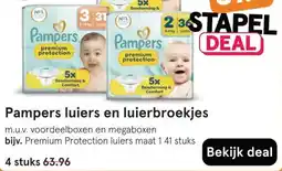 Etos Pampers luiers en luierbroekjes aanbieding