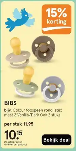 Etos BIBS aanbieding