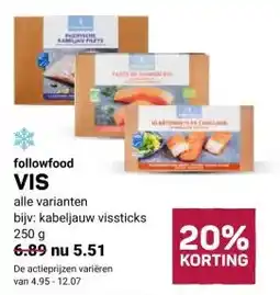 Ekoplaza followfood VIS aanbieding