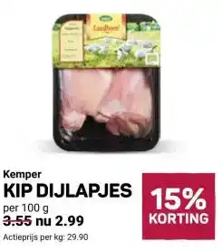 Ekoplaza KIP DIJLAPJES aanbieding