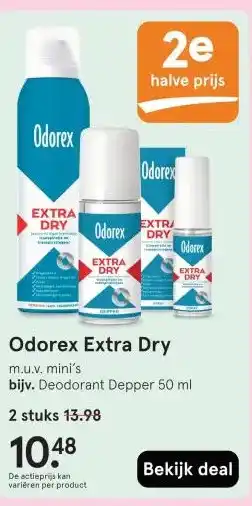 Etos Odorex Extra Dry aanbieding