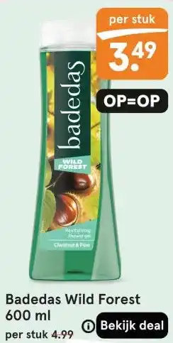 Etos Badedas Wild Forest aanbieding