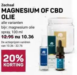Ekoplaza MAGNESIUM OF CBD OLIE aanbieding