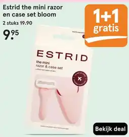 Etos Estrid the mini razor en case set bloom aanbieding