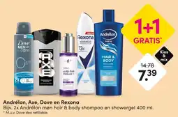 DA Andrélon, Axe, Dove en Rexona aanbieding