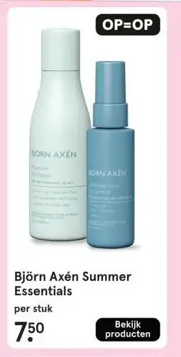Etos Björn Axén Summer Essentials aanbieding