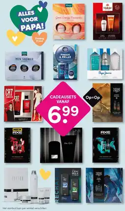 DA CADEAUSETS VANAF aanbieding