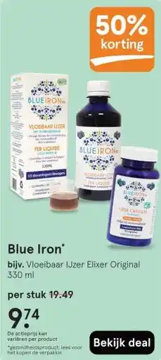 Etos Blue Iron aanbieding