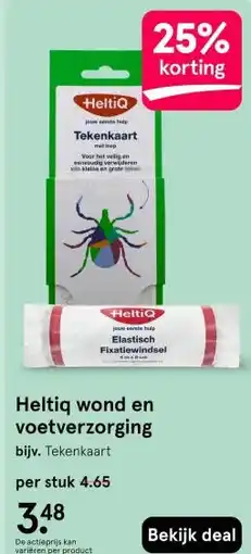 Etos Heltiq wond en voetverzorging aanbieding