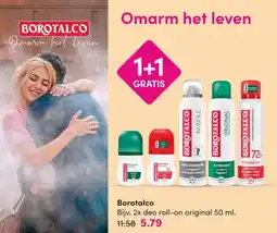 DA Borotalco aanbieding