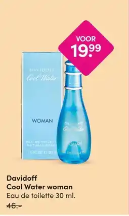DA Davidoff Cool Water woman aanbieding