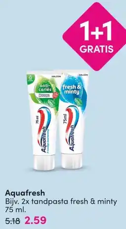 DA Aquafresh aanbieding