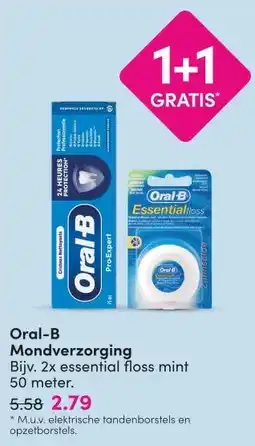 DA Oral-B Mondverzorging aanbieding