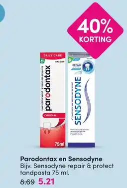 DA Parodontax en Sensodyne aanbieding