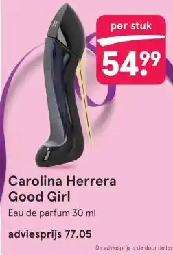 Etos Carolina Herrera Good Girl aanbieding