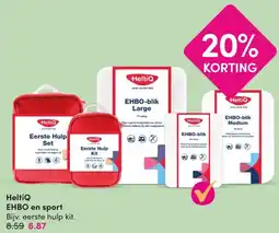 DA HeltiQ EHBO en sport aanbieding